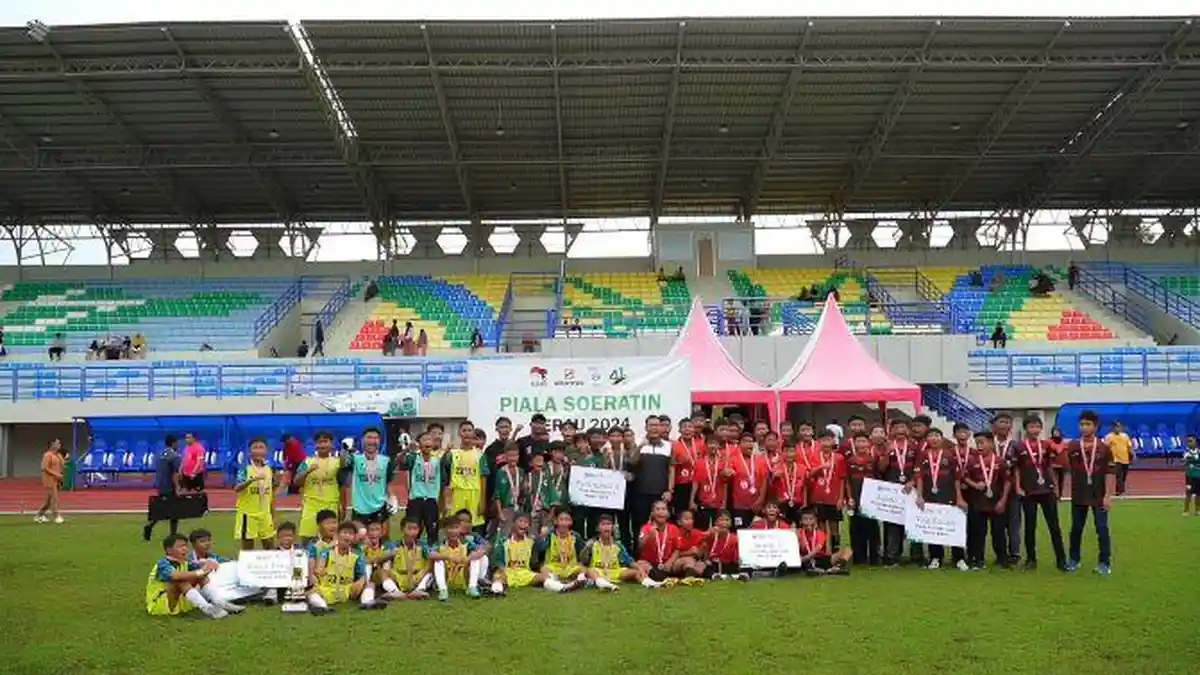 FOSSBI dan PT Berau Coal Sukses Gelar Piala Soeratin, Inilah Daftar Pemenangnya