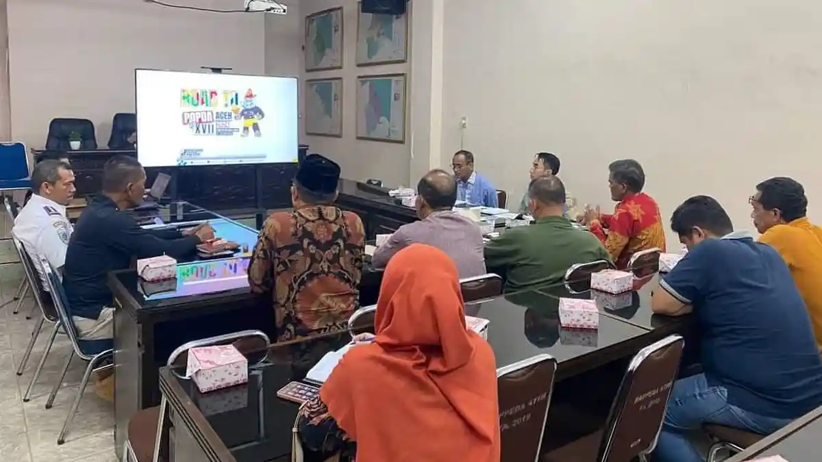 Jelang POPDA XVII, Pj Bupati Aceh Timur Pimpin Rapat Pemantapan Persiapan