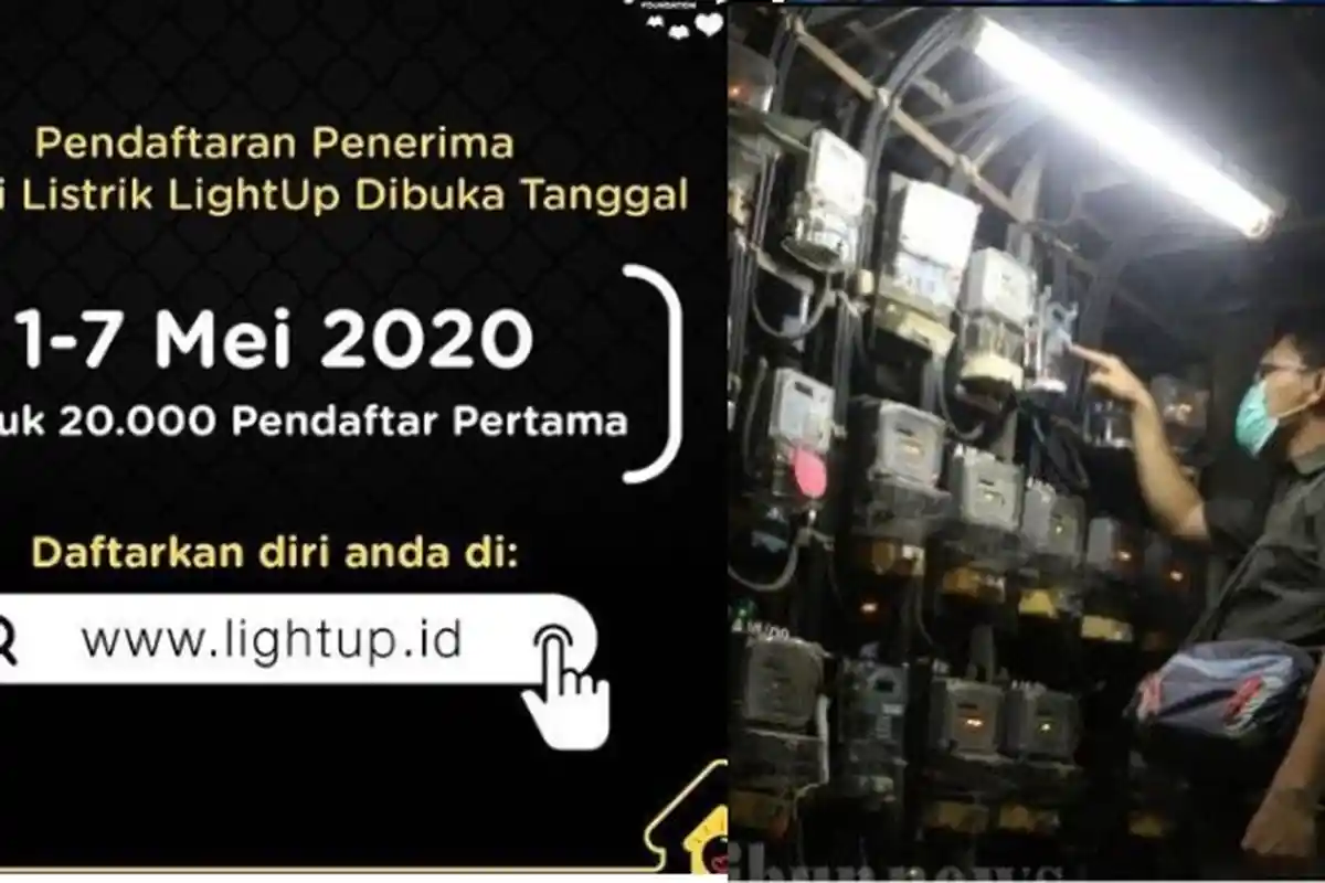 Login www.lightup.id Hari Ini Dan Dapatkan Diskon Listrik Hingga Gratis, Simak Kriteria dan Cranya