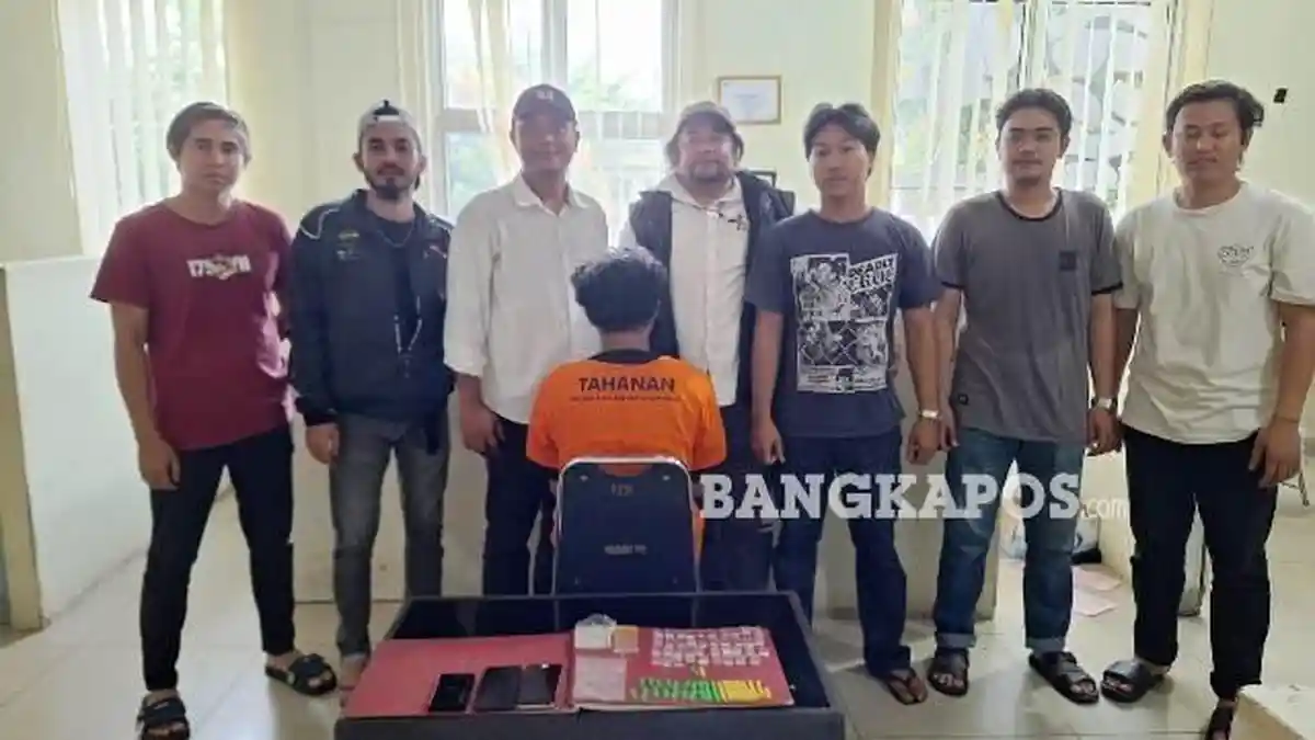 Polresta Pangkalpinang Amankan Hampir 9 Gram Sabu