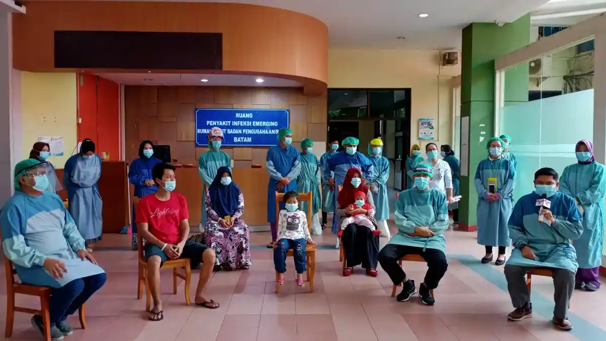 Batam Tanjungpinang PPKM Level 3, Pasien Sembuh Corona Baru Tembus 884 Dalam Sehari