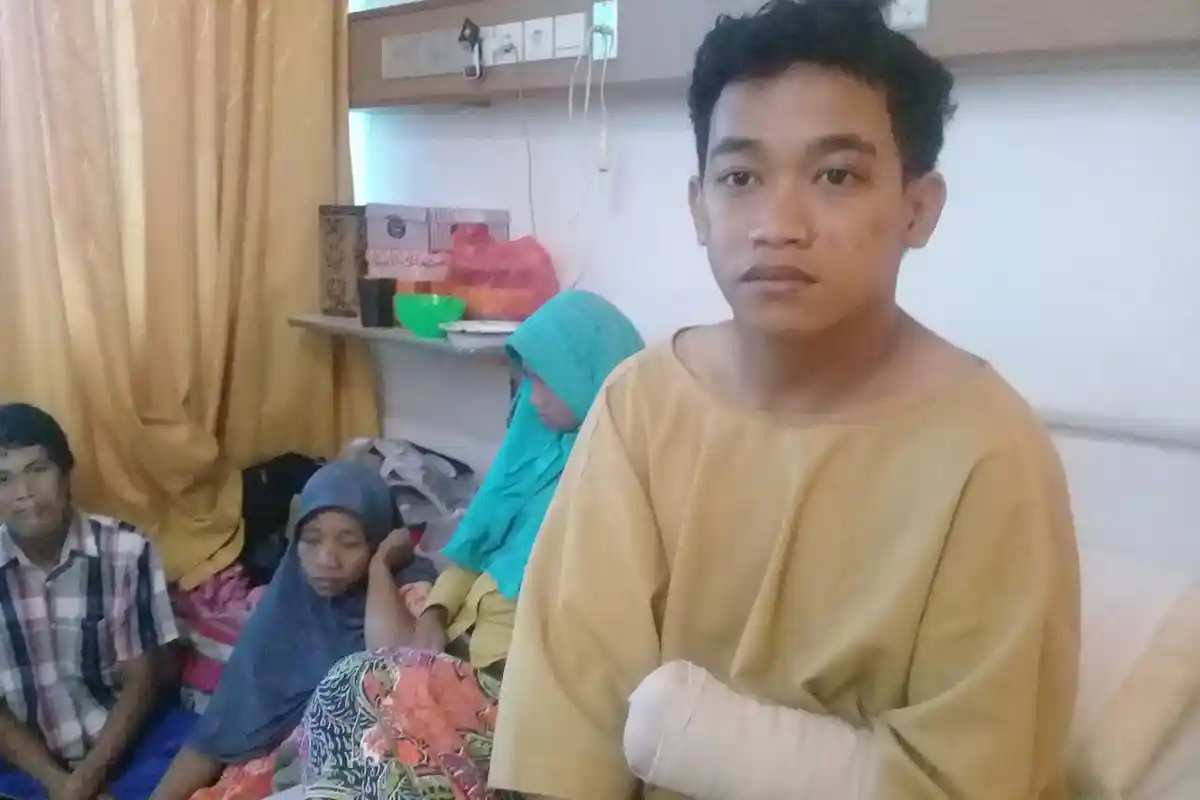 Pelaku Pemotong Tangannya Ditangkap Polisi, Imran: Saya Tidak Dendam, Tapi Hukum Seberat-beratnya