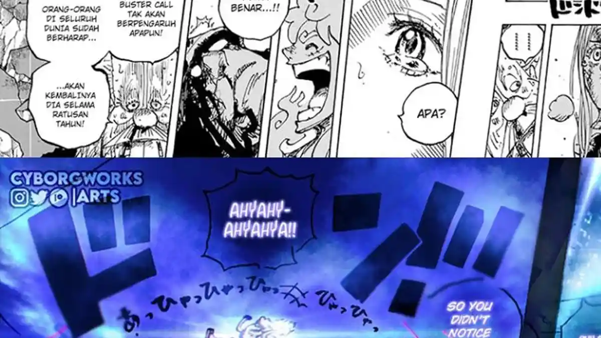 Cek Link Baca dan Spoiler Manga One Piece 1107, Bonney Menangis Lihat Luffy dalam Mode Nika