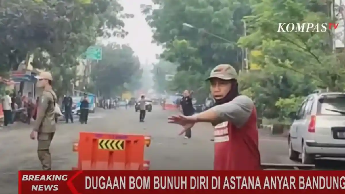 Polsek Astana Anyar Bandung Diserang Ledakan Bom saat Personel Polisi Apel Pagi, Tubuh Berserakan