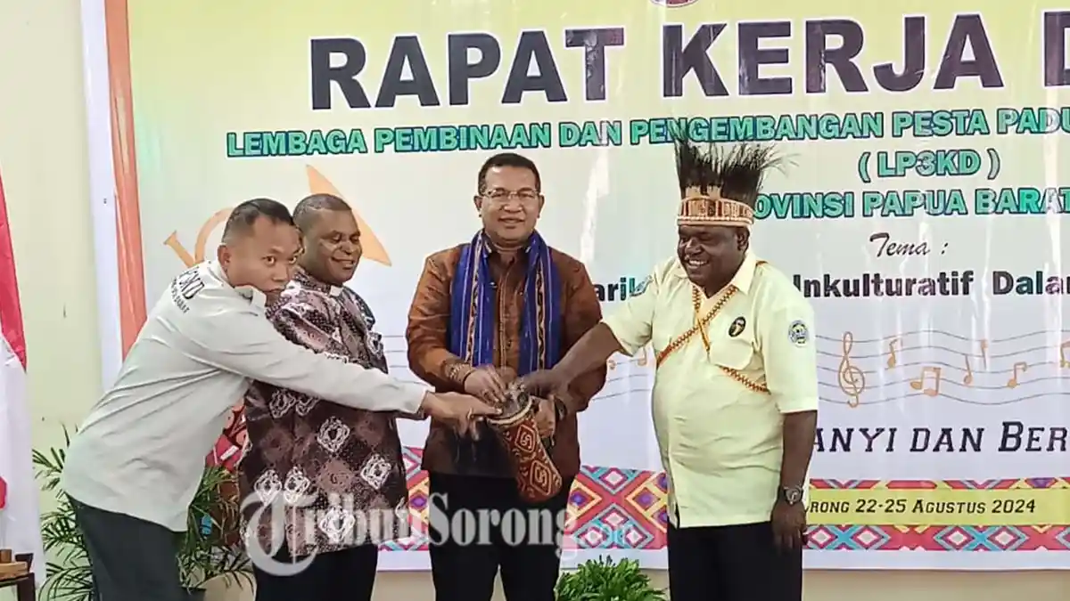 Raker I LP3KD Papua Barat Daya, Bahas Program Kerja hingga Pesparani