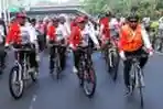 Panglima TNI Gowes Bersama Rakyat Pecahkan Rekor MURI