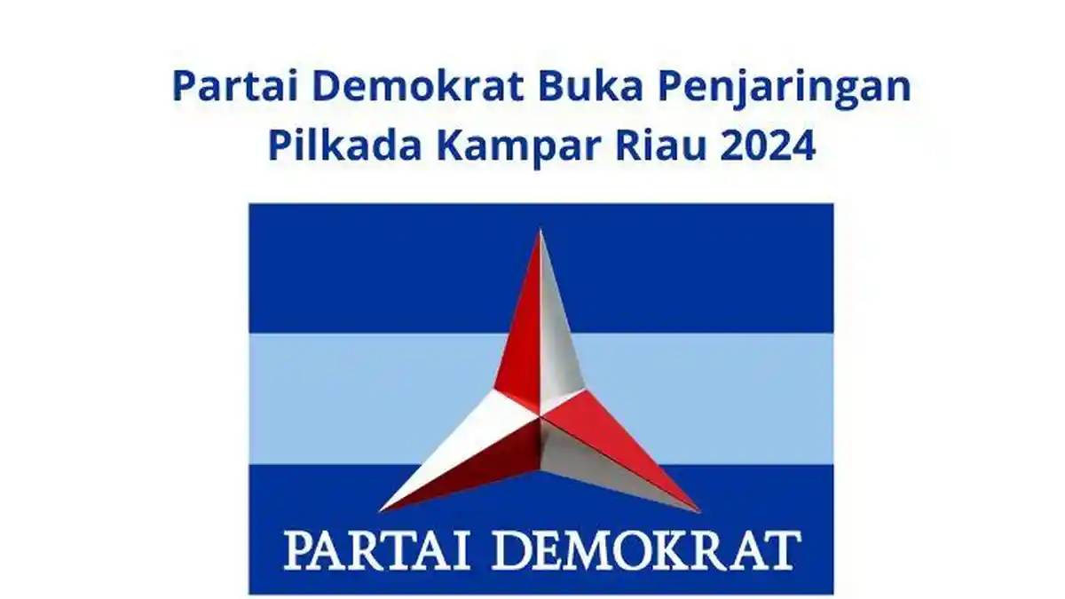 4 Bakal Calon Bupati Daftar ke Demokrat untuk Pilkada Kampar Riau, Ada Mantan Sekda dan Dirut BUMN