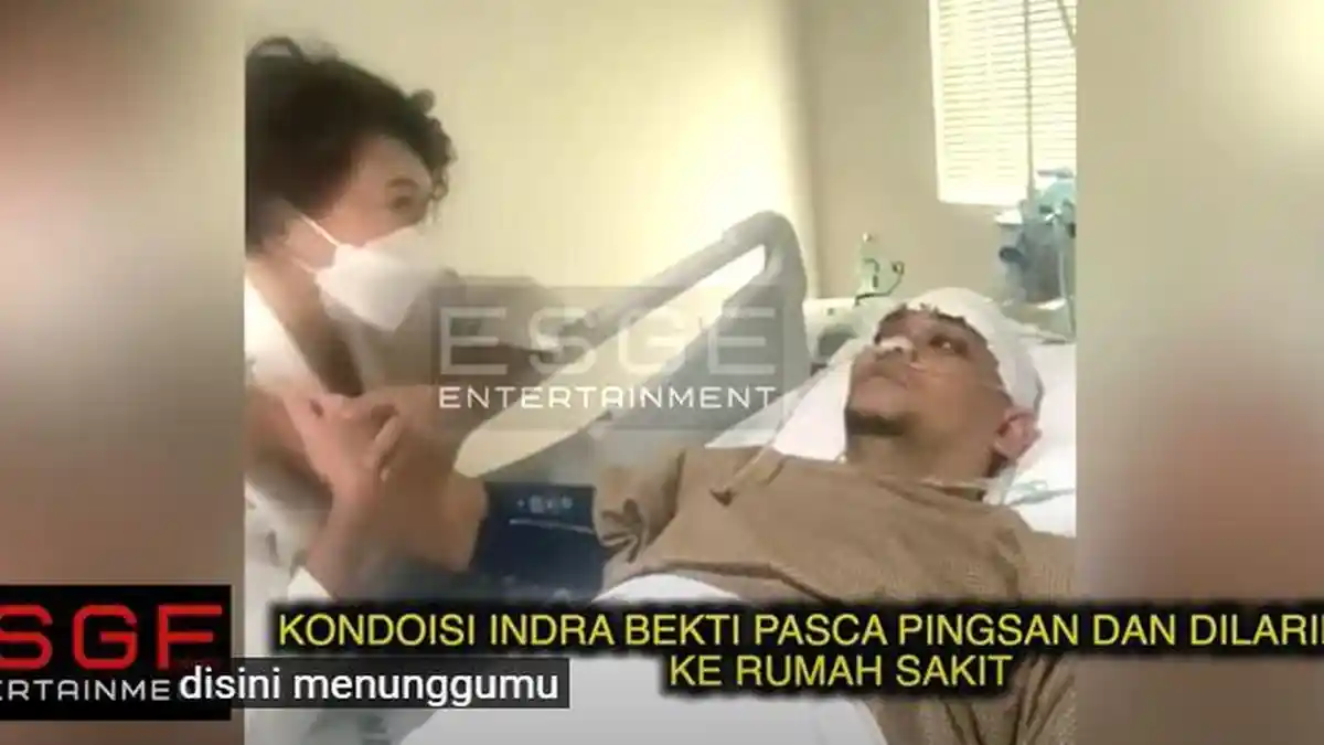 Saat Sadar, Indra Bekti Menanyakan Istri dan Handphonenya