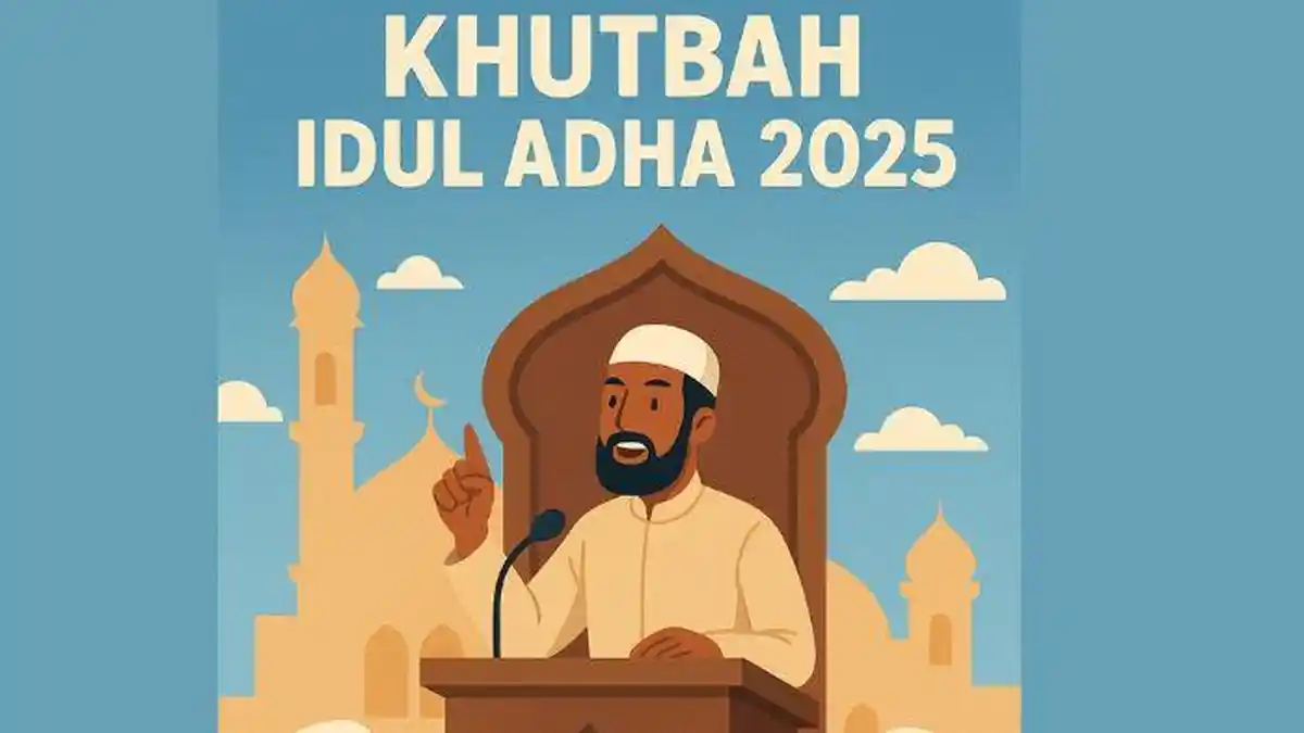 10 Teks Khutbah Idul Adha 2025 Singkat Penuh Haru, Tema Hikmah Kurban dan Keteladanan Nabi Ibrahim