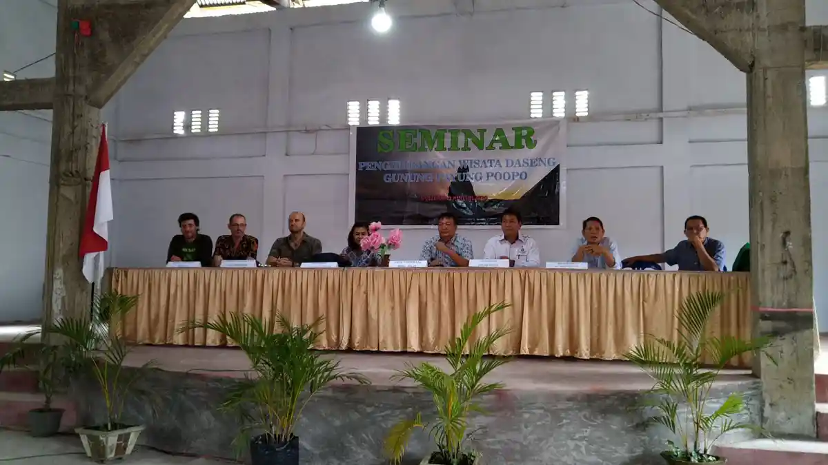 Seminar Pengembangan Wisata Daseng Gunung Payung Poopo, Harry Hilser: Ada 3 Komponen Ekowisata