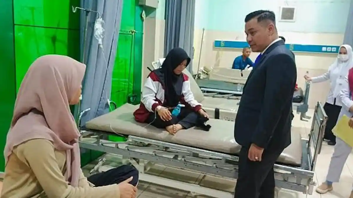 Belasan Paskibraka Pidie Tumbang Jelang Upacara, 5 Jam Dirawat di RSUD, Diduga Keracunan Makanan