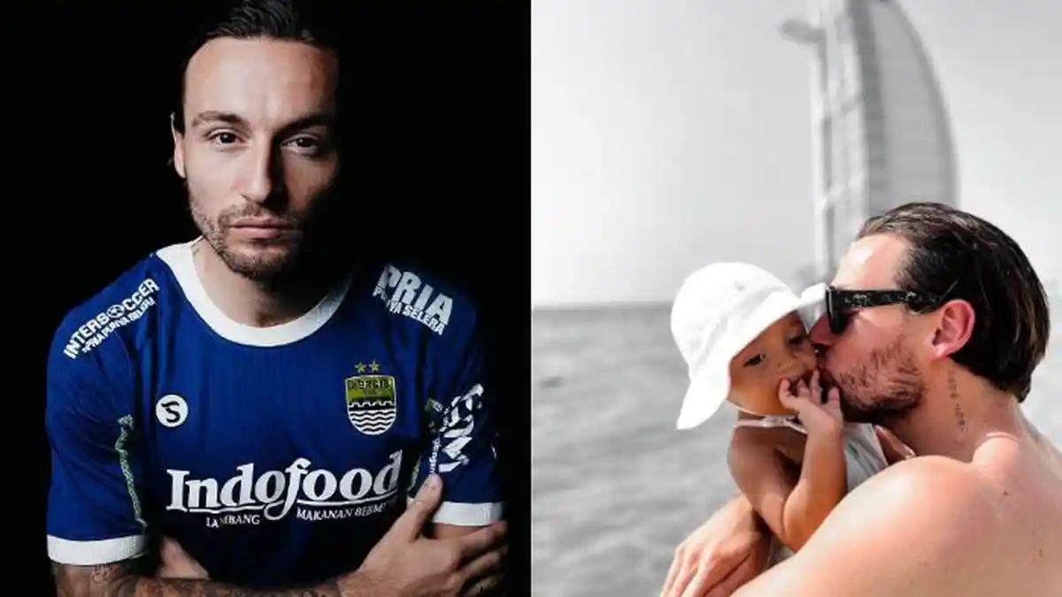 Momen Marc Klok Bawa Anak ke Tempat Latihan Persib Bandung, Ajak Kerja Seharian