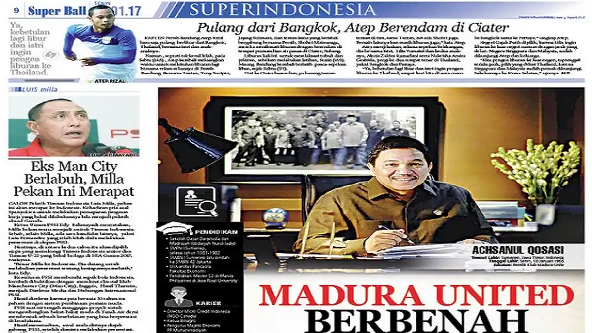 Madura United Mulai Berbenah