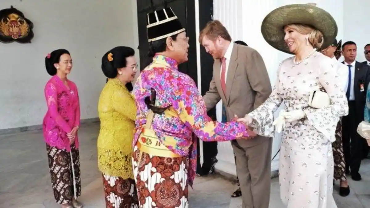 Tiba di Yogyakarta, Raja Belanda Willem-Alexander Diterima Keluarga Sultan HB X