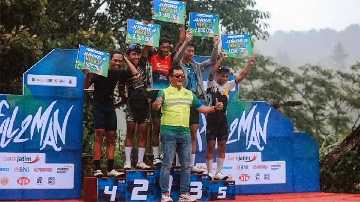 Daftar Lengkap Pemenang Balap Sepeda Hell2Man Seri Ketiga Tulungagung