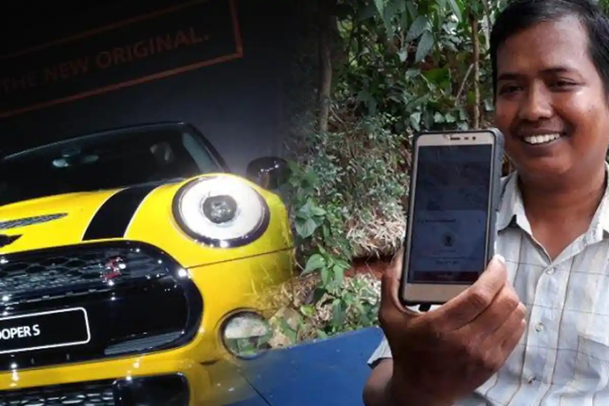 Driver Ojek Online Dedi Heryadi: Saya Mau Ajak Istri Jalan-jalan Pakai Mobil Mini Cooper
