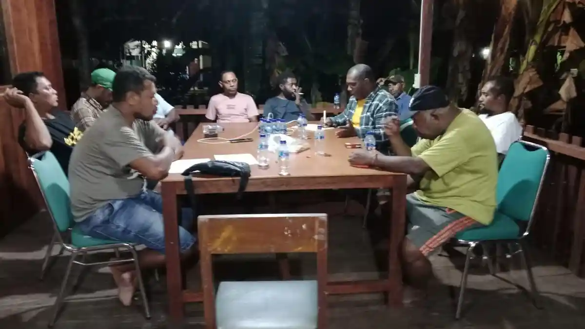 Pemuda Ruma Satu Konsolidasi dan Bahan Calon DOB Babo Raya