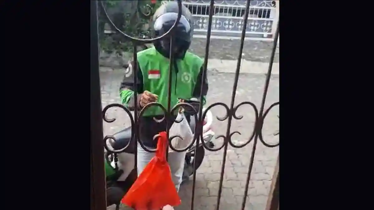 Viral Dermawan Semarang Sering Sumbang Makanan yang Dipesan Plus Uang, Jadi Buah Bibir Ojek Online