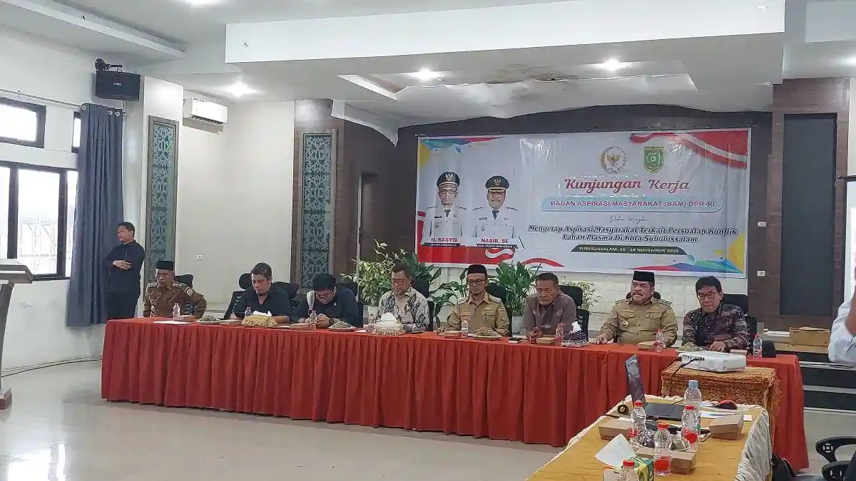 Di Hadapan DPR RI, HRB Ingatkan Perusahaan Kelapa Sawit Pindahkan NPWP ke Kota Subulussalam 