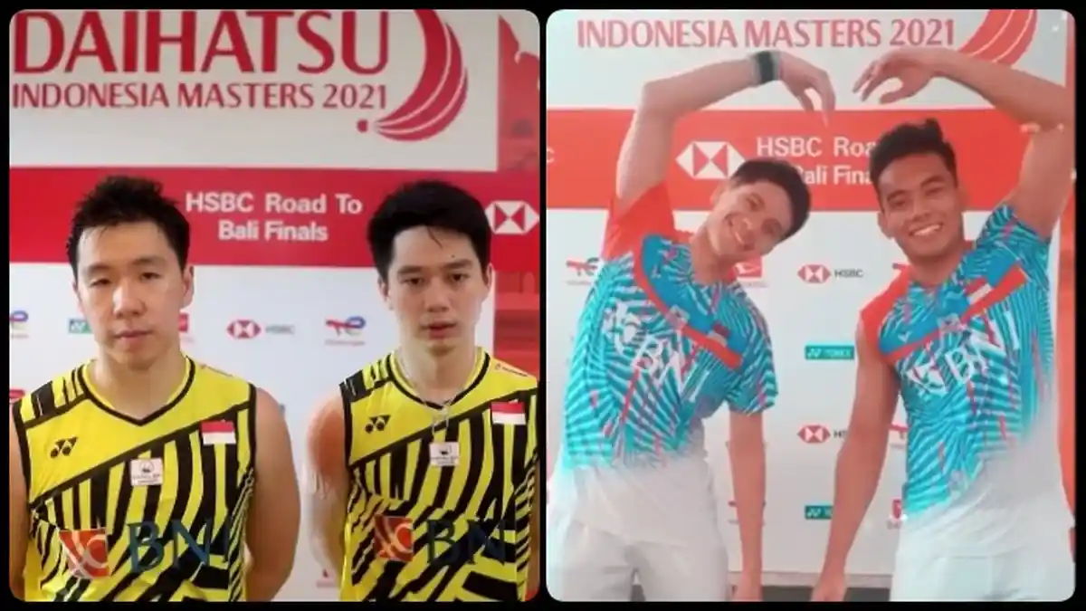 Perempat Final Indonesia Masters 2021 Hari Ini, Ada GreyAp, HafGlo dan Minions vs Pramudya/Yeremia