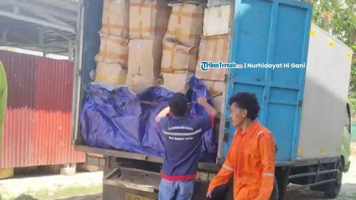 RSUD Labuha Halmahera Selatan Kirim 4,7 Ton Limbah Medis ke Surabaya