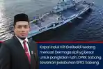 DPRK Sabang Tawarkan Pelabuhan CT BPKS untuk Pangkalan Rutin Kapal Induk Giuseppe Garibaldi