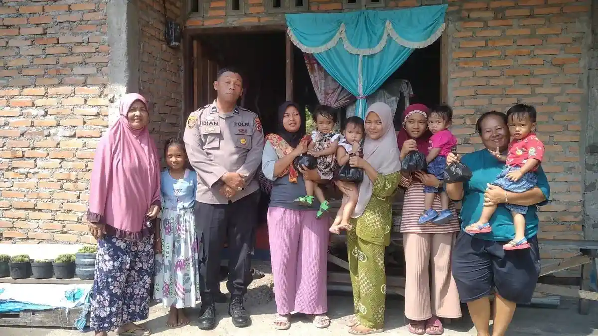 Aipda Dian Wihendro Ratno: Polisi yang Dedikasikan Hidup, Bantu Anak Stunting