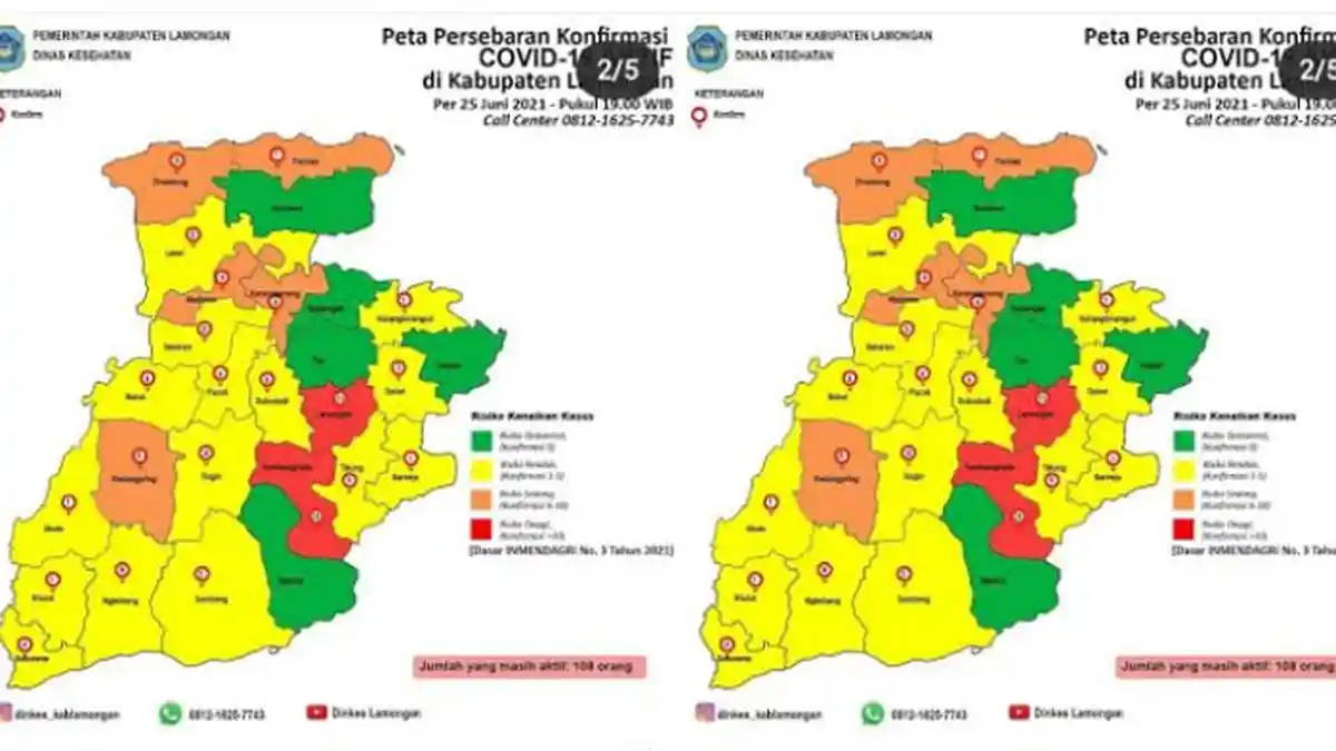 14 Warga Kembangbahu Lamongan Terpapar Covid-19, Penyemprotan Desinfektan Terus Dilakukan