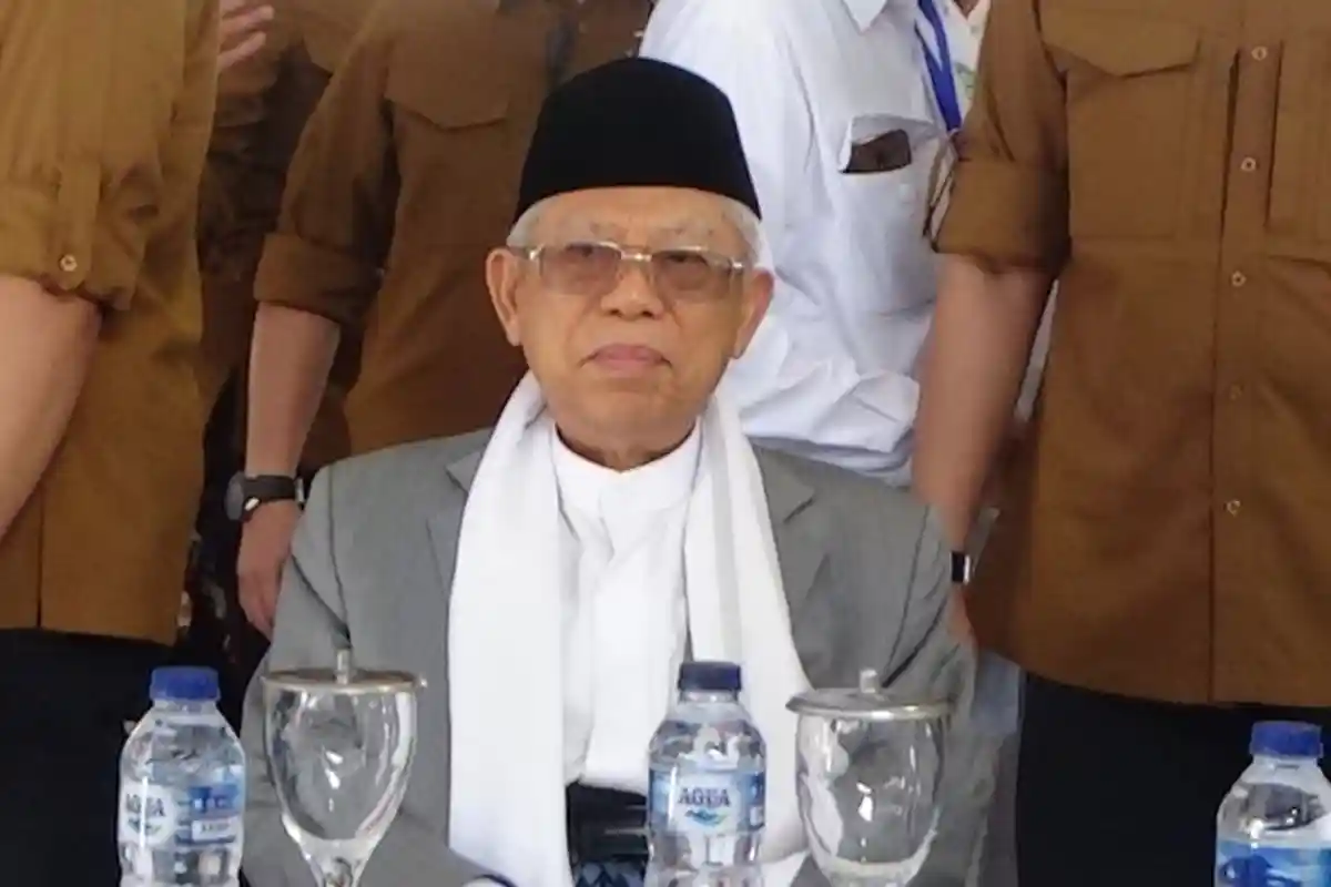 Jelang Dilantik jadi Wakil Presiden, Maruf Amin Keliling Taman Kodok dan Paspampres Beri Pengamanan