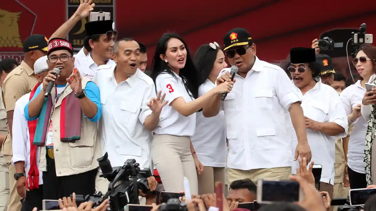 Prabowo: Sandi Ganteng Kan? Tutur Kata yang Sopan, Pernah Lu Denger Anies-Sandi Caci Maki?