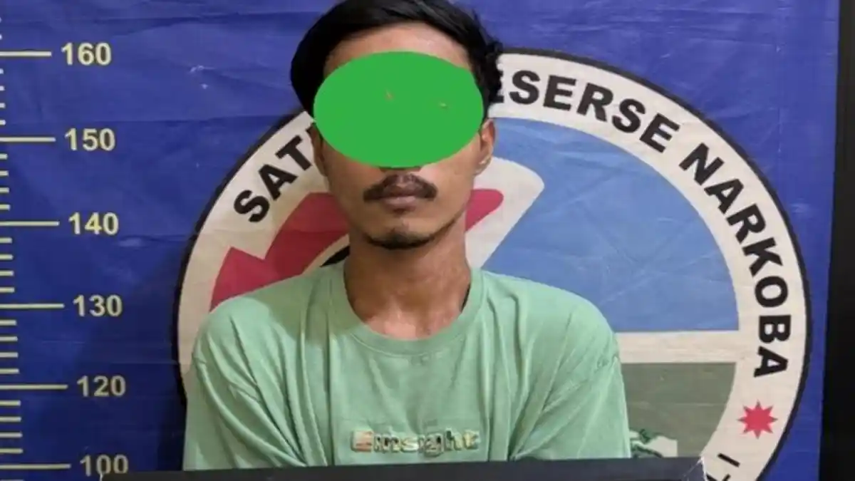 Diupah Edarkan Sabu dari Orang yang Baru Dikenal, Pengakuan Pengedar Narkoba di PALI Depan Polisi - Sripoku.com