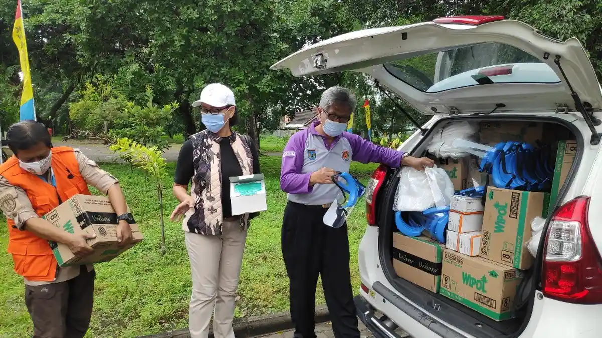 GKR Mangkubumi : Pramuka Bertugas di Posko Sejak Warga Lereng Gunung Merapi Mengungsi