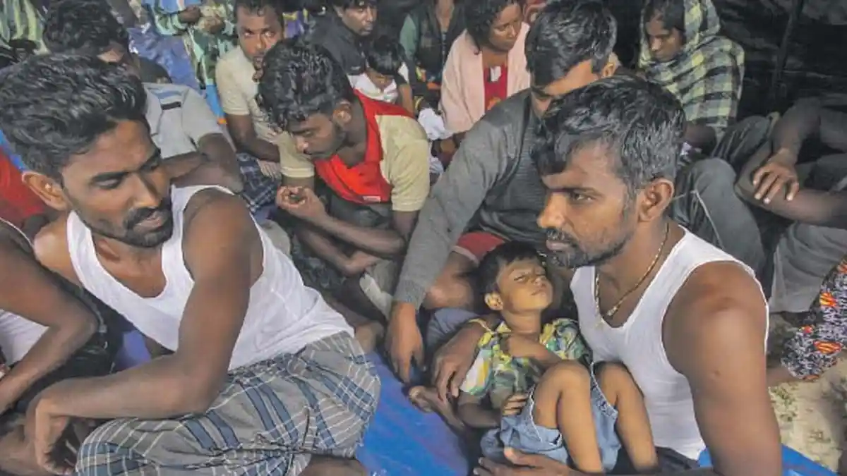Dibawa ke Lhokseunawe, Migran Sri Lanka Singgah di Meuligoe Gubernur