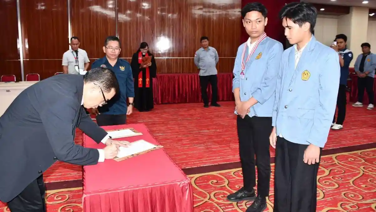 Nama Ketua dan Waket BEM Unsrat Manado yang Baru Dilantik Rektor, Proses Kaderisasi - Tribunmanado.co.id