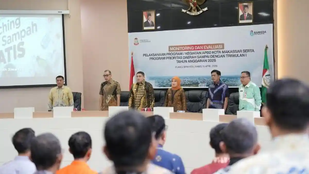 Serapan Anggaran Makassar 13,10 Persen, Disnaker Tertinggi 21,53, PU Terendah 2,38 Persen