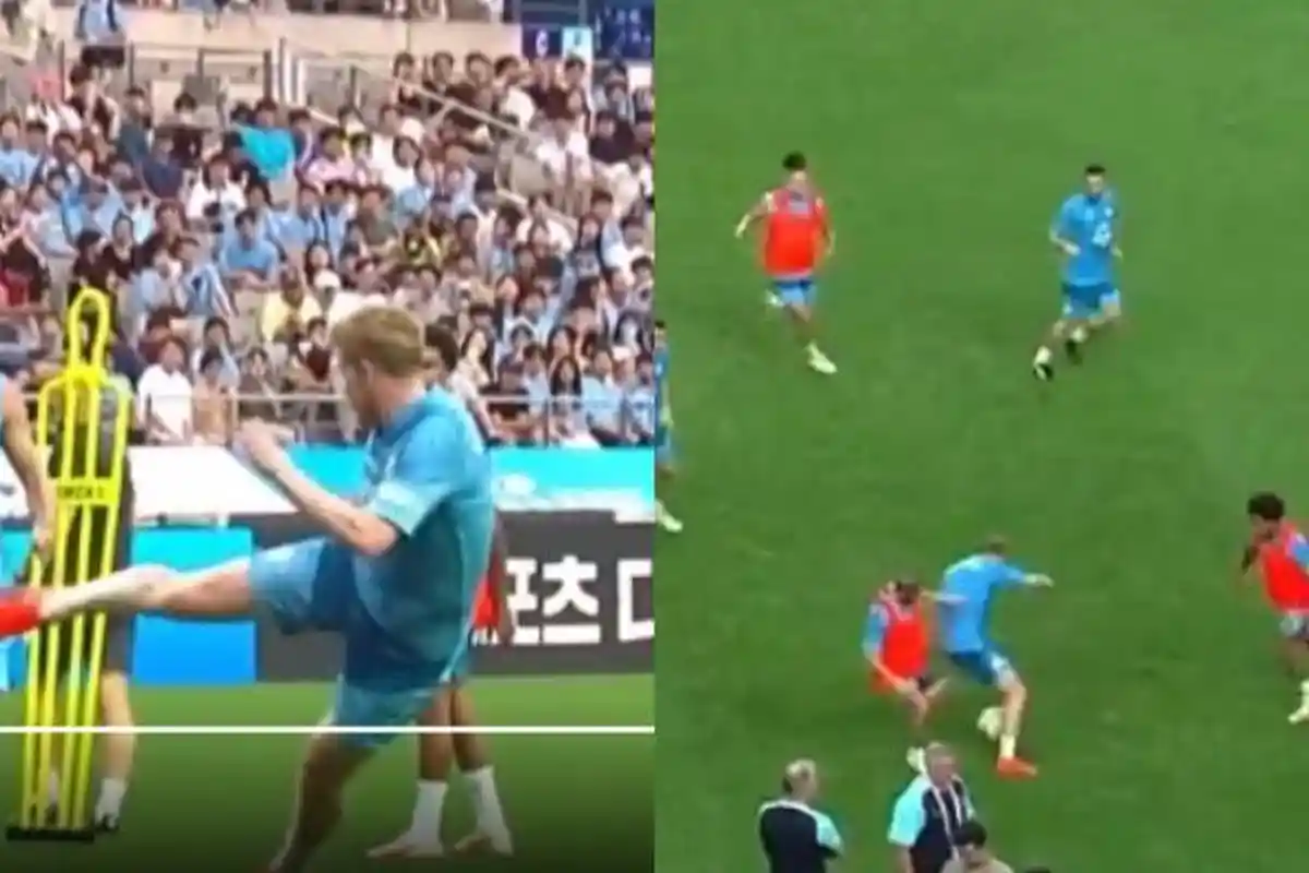 VIDEO Sangar Kevin De Bruyne Latihan di Korea, Bintang Man City Siap Libas Atletico dan Arsenal?