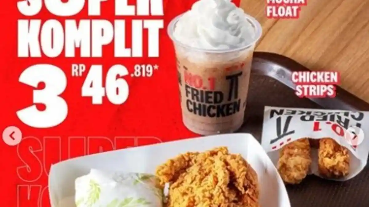 SENIN HEMAT! Promo KFC Hari Ini 30 Oktober 2023 Best Monday Menu Serba Rp19 Ribu Aja