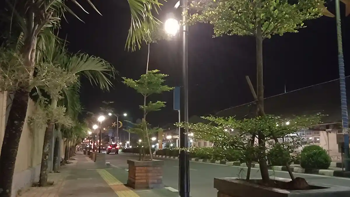 Baru Dibangun, Inilah Penampakan Trotoar di Jalan Diponegoro Singkawang