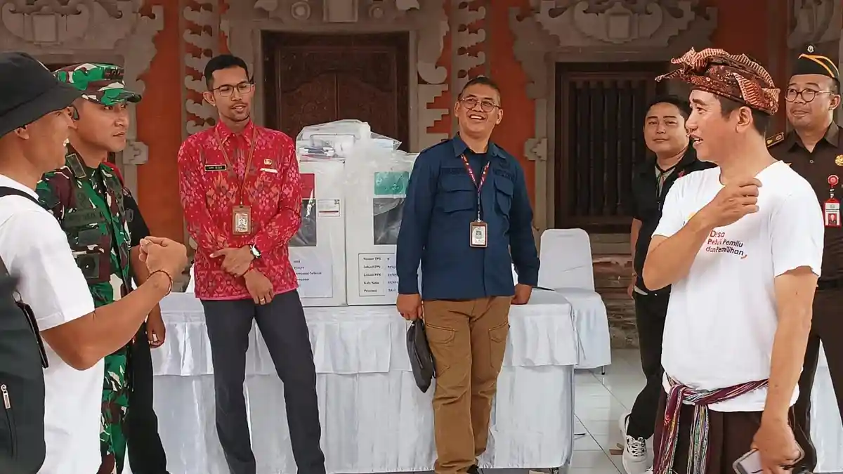 Pantau TPS, KPU Denpasar Ingin Pastikan Semua Sesuai Aturan
