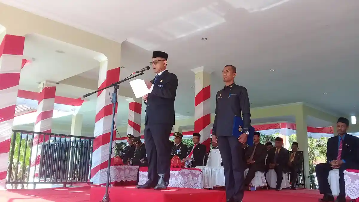 Sambut Hari Pahlawan, Bupati Mamuju Harap ASN Tingkatkan Kinerja