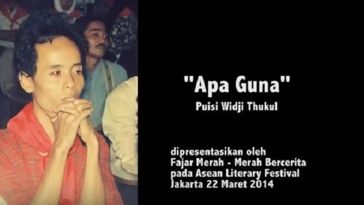 Memaknai Hari Buku Nasional Lewat Puisi Widji Thukul yang Dinyanyikan Sang Anak