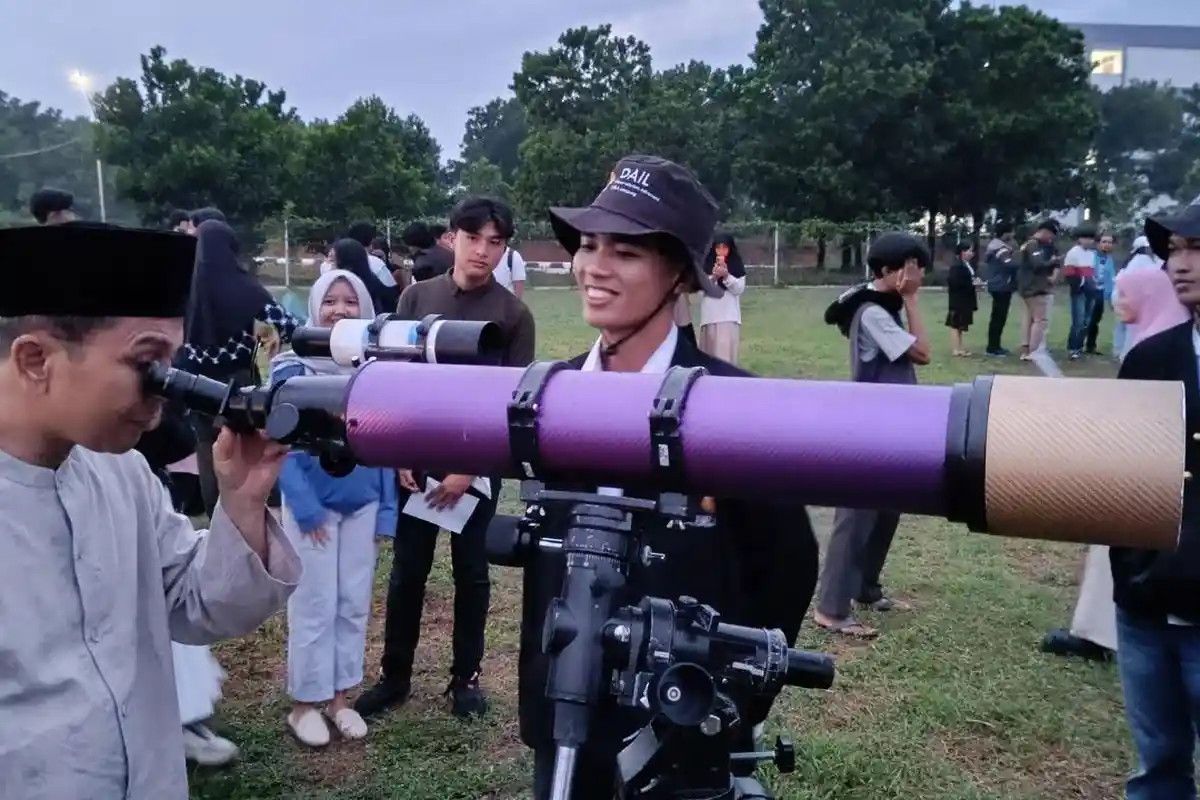 OAIL Itera Lampung Tidak Dapat Mengamati Hilal karena Hujan 