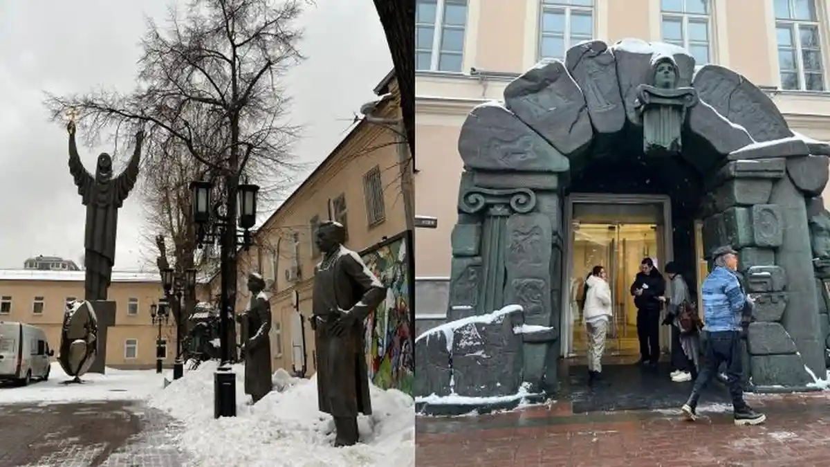 Kunjungi Lenin dan Stalin di Moscow Museum of Modern Art, Ketemu Juga dengan Gandhi