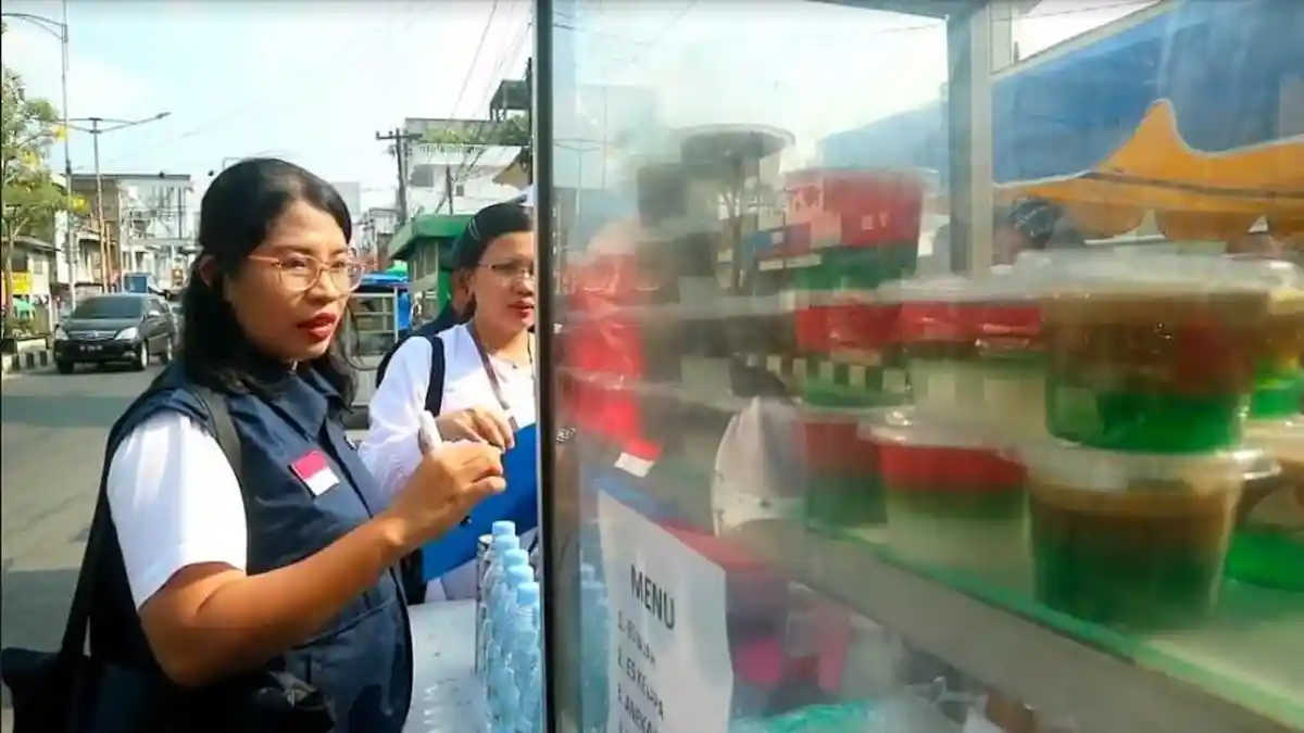 Loka POM Tanjungbalai Sidak Pedagang Takjil, Antisipasi Adanya Zat Berbahaya di Makanan