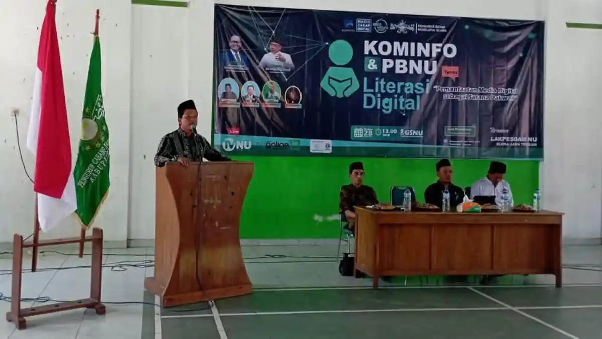 Lakpesdam NU Blora Gelar Literasi Digital untuk Dakwah, Ketua PCNU: Jangan Hanya Jadi User