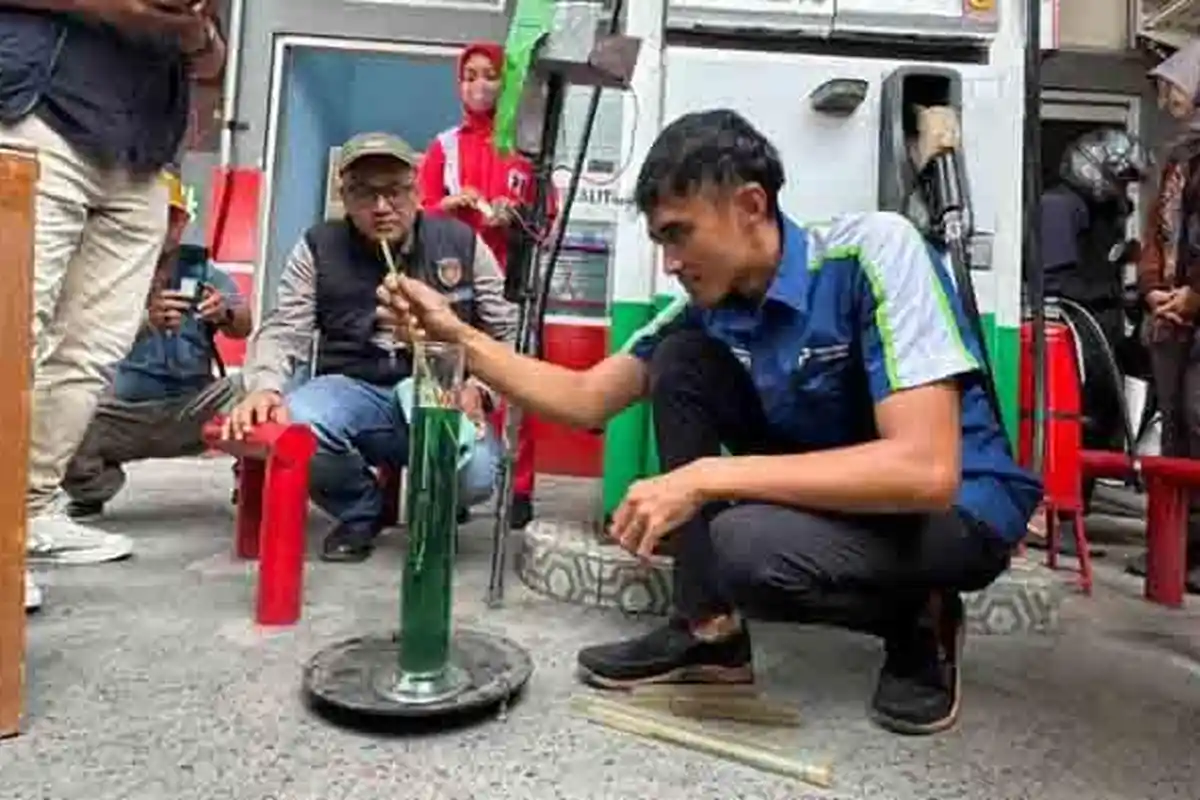 Bertolak Belakang, Banyak Motor Warga Rusak Akibat Pertalite, Polres Kediri Nyatakan Dua SPBU Aman