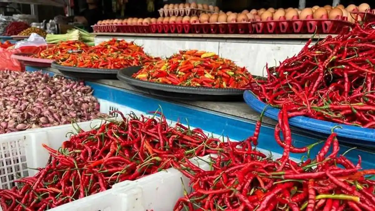Update Harga Cabai Rawit Merah Hari Ini di Pangkalpinang Bangka Belitung, Cek Juga Bawang Merah