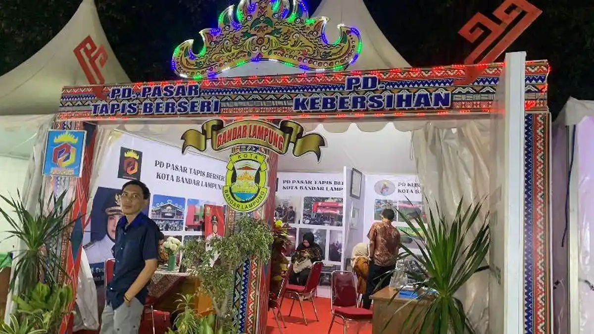 PD Pasar dan PD Kebersihan Ramaikan Bandar Lampung Expo, Ini Pelayanannya