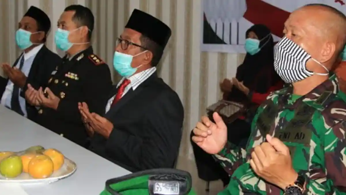 Jajaran Pimpinan Pidie Jaya Peringati Hari Lahir Pancasila Melalui Video Conference