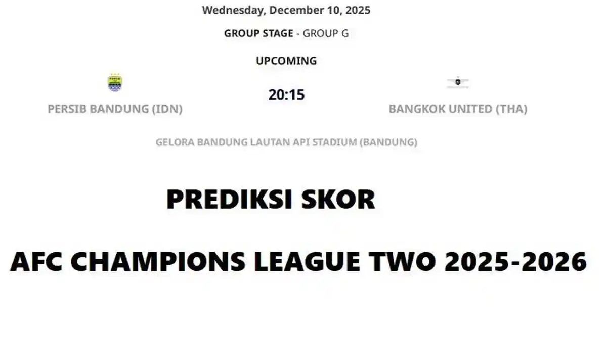 2 Analisis Prediksi Skor Persib Bandung Vs Bangkok United: Kans Lolos Skuad Bojan Hodak Fase Grup - Tribunnewssultra.com